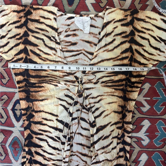 Acacia Honey Coverup Tie Top - Picture 6 of 7